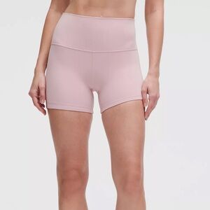 Lululemon 4” High-Rise Short Pink Haze